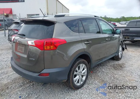 2014 Toyota Rav4 Limited из США, поврежденный, VIN 2T3YFREV9EW103849